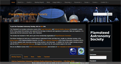 Desktop Screenshot of flamsteed.info