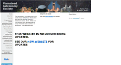 Desktop Screenshot of flamsteed.org